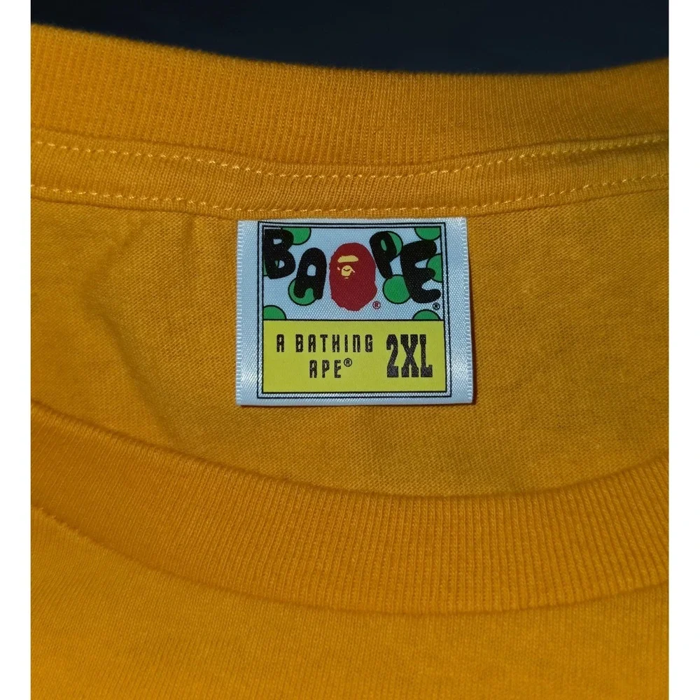 A Bathing Ape Bape Crewneck LS Men's Size XL '17 BIG APE Collection‎
